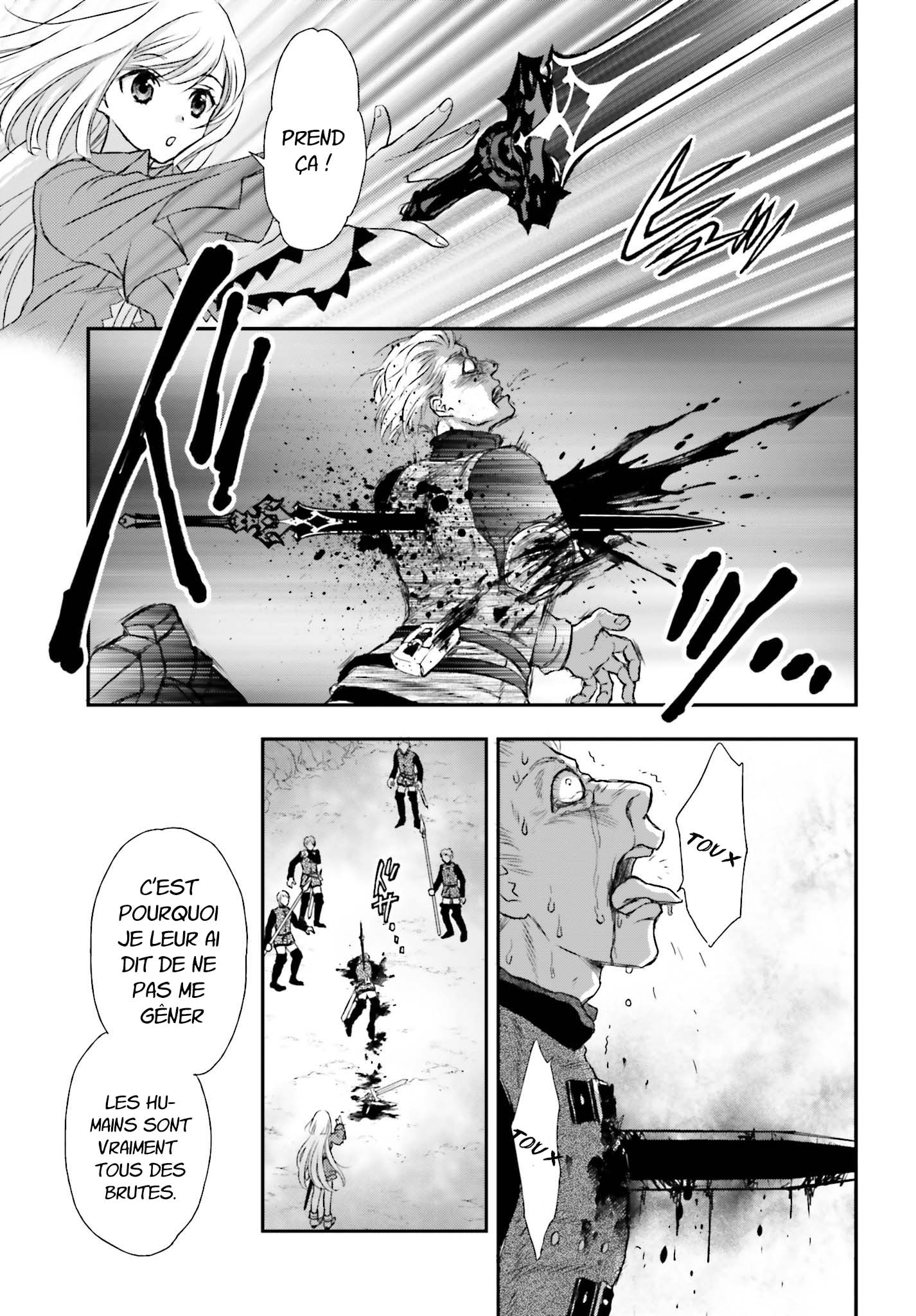 Shinigami Ni Sodaterareta Shoujo Wa Shikkoku No Tsurugi Wo Mune Ni Idaku: Chapter 2 - Page 1